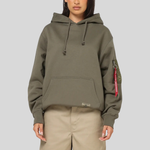 Толстовка Alpha Industries Utility Pocket Hoodie OG-107 Green (Зелёный)