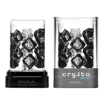 Прозрачный мастурбатор Tenga Crysta Bloc (Цвет: прозрачный)