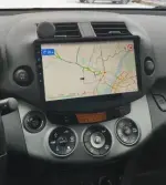 Магнитола для Toyota RAV4 30 2005-2012, Vanguard (рамка под 10") - Canbox 1001 Qled, Android 10, Быстрая, SIM-слот