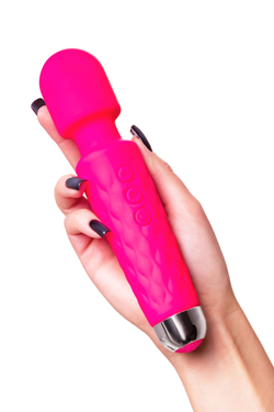 Вибромассажер Flovetta Peony, силикон, розовый, 20,5 см