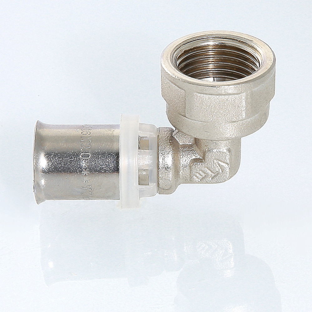 Угольник пресс Valtec с переходом на вн. р. 16х3/4" (VTm.252.N.001605)