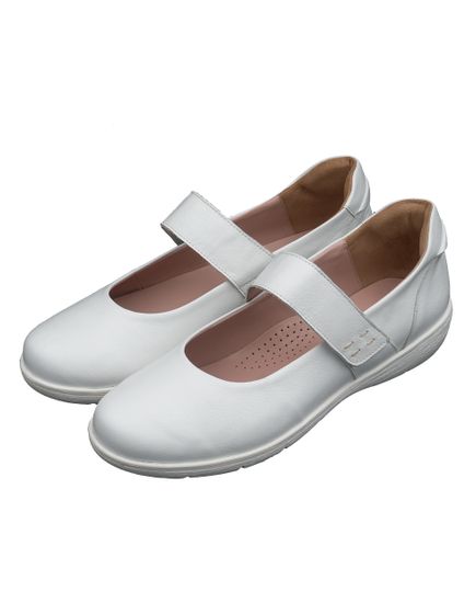 1102 Женские балетки (Белый)