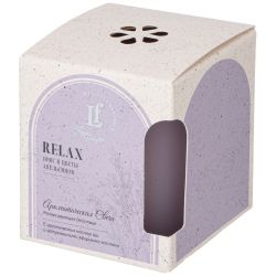 СВЕЧА АРОМАТИЗИРОВАННАЯ В СТАКАНЕ "RELAX" 7*8 СМ