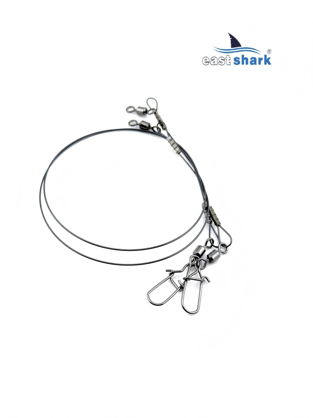 Титановый поводок EastShark ультражесткий 0.6*20см