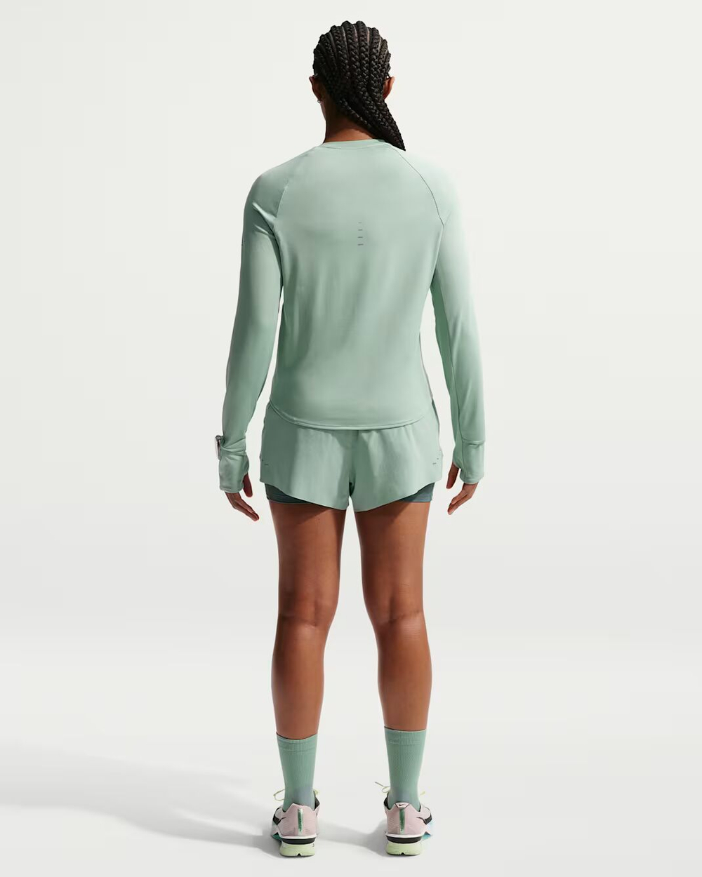 Nike Swift Dri-FIT Normal Belli 2-в-1 Женские шорты для бега - NIKE
