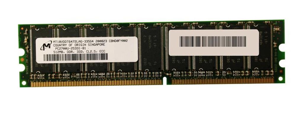 Оперативная память IBM 512MB PC2700U 333MHz CL2.5 2.5V Non-ECC 06P4061