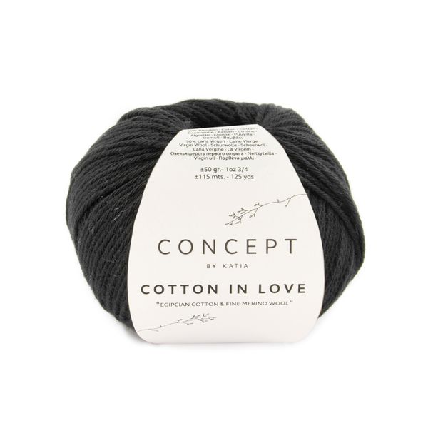 Пряжа Katia (Катя) Cotton in Love / уп.10 мот. по 50 г, 115 м