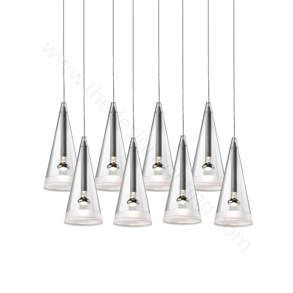 Pendant design lamp  Fucsia 8 by Flos