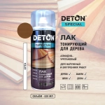 DETON SPECIAL  Алкидный аэрозольный ЛАК тонирующий защитный для дерева Орех 520мл