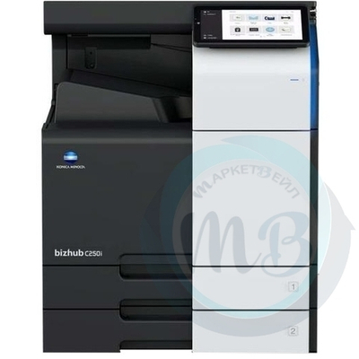 МФУ Konica-Minolta bizhub C250i, A3, 25 стр./мин, (без крышки, без тонера), цветной