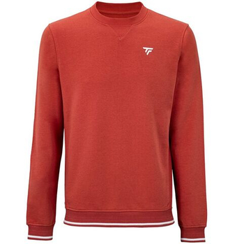 Кофта для мальчика теннисная Tecnifibre Team Terry Junior - terracotta
