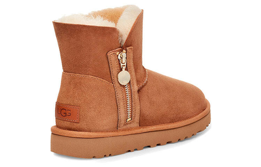UGG Угги Bailey Zip Mini, каштановый