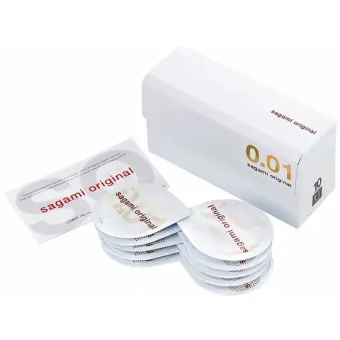 Презервативы Sagami 0.01 Безлатексные