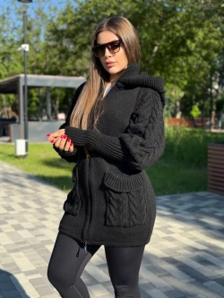 Кардиган куртка анорак вязаный