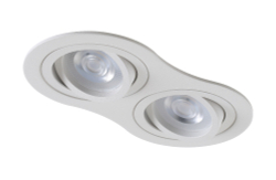 Светильник встраиваемый Crystal Lux CLT 001C2 WH