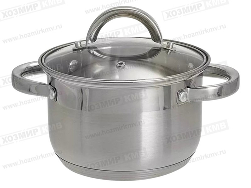 (Millet M-4024) Кастрюля из нержавейки со стек/кр. 6,5л Индукция