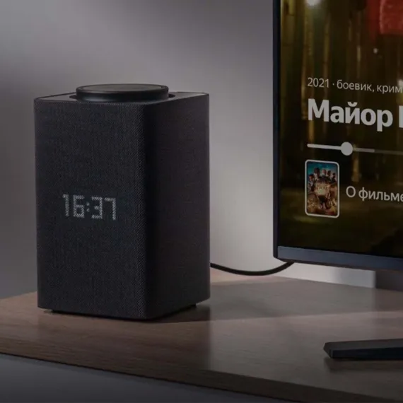 Яндекс Станция Макс Zigbee Black