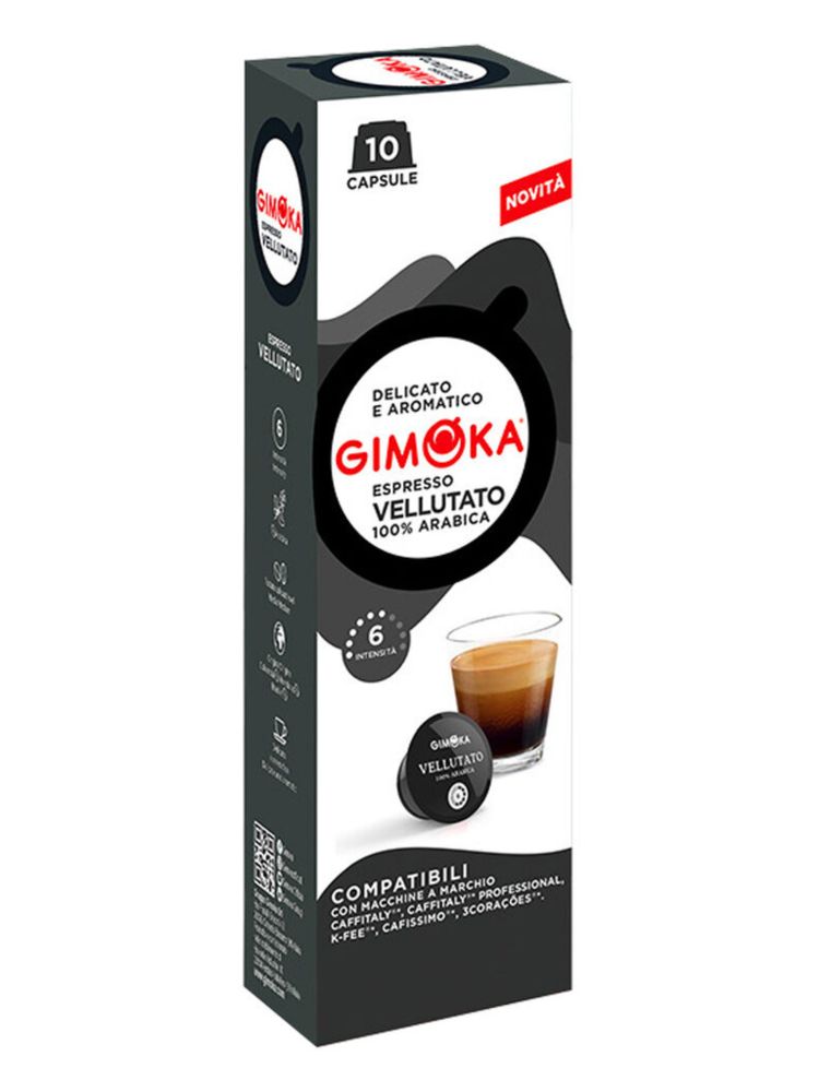 Кофе в капсулах Gimoka Vellutato Caffitaly K-fee 10 шт x 5 уп