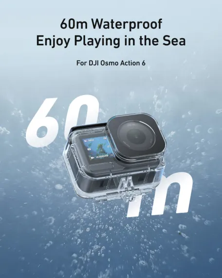 Подводный защитный кейс / Аквабокс Telesin для DJI Osmo Action 6