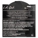 L.A. Girl, PRO. Матовая прессованная пудра для лица, GPP604, кремовый натуральный, 7 г (0,25 унции)