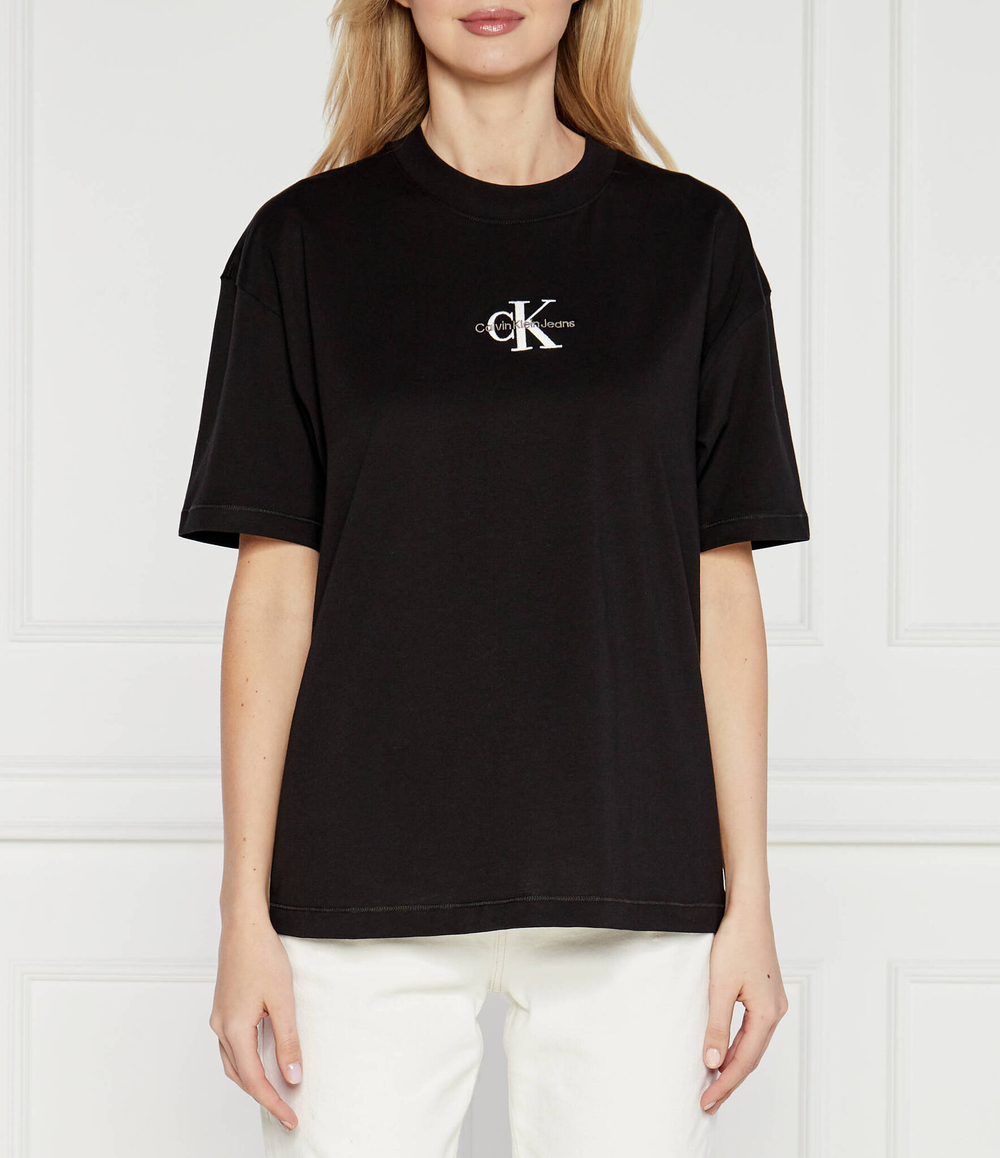 Футболка MONOLOGO CALVIN KLEIN JEANS - черный(J20J223561)