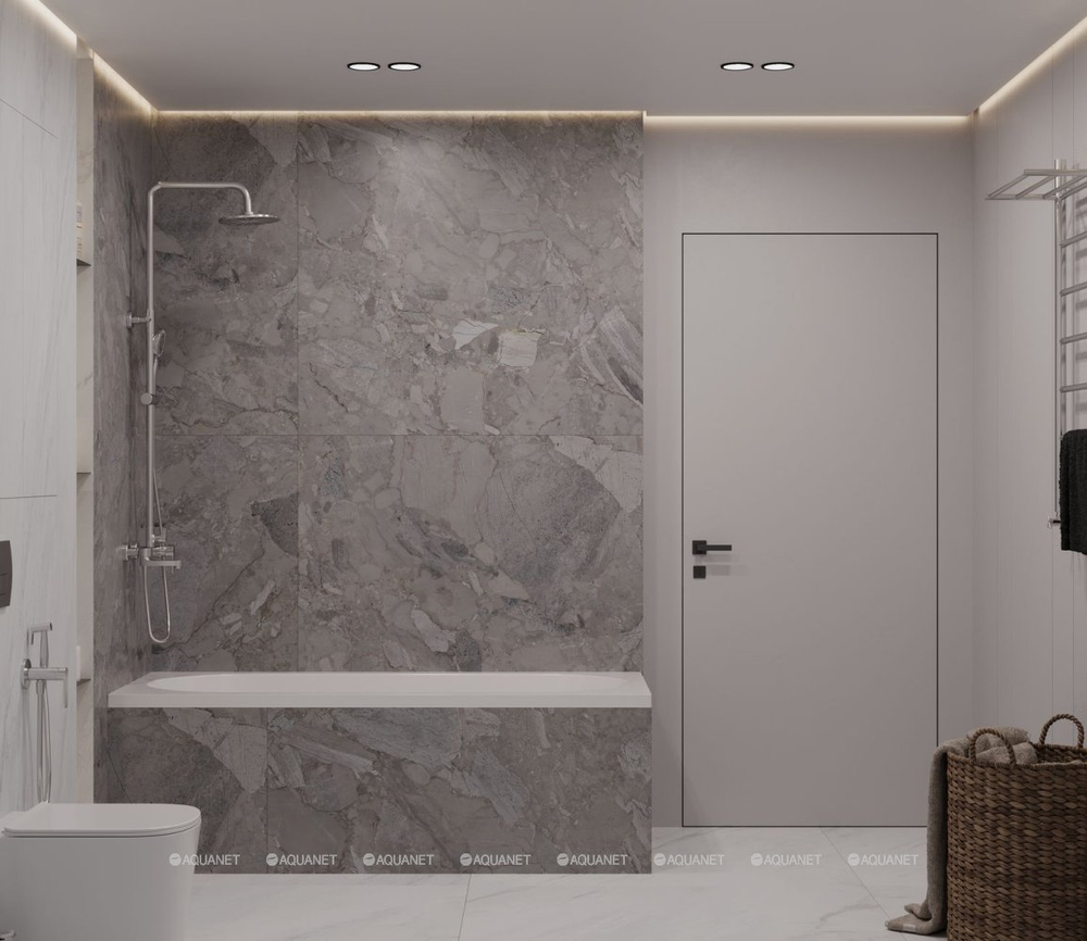 Акриловая ванна Aquanet (Акванет) Lotos 165x70 с каркасом
