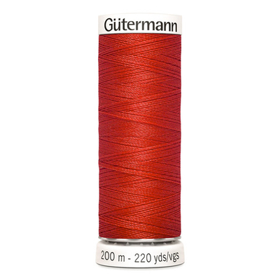 01 Нить Sew-All 100/200 м для всех материалов, 100% полиэстер Gutermann 748277 (365 ярко-алый)