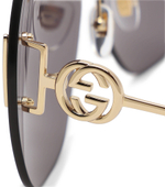 Солнцезащитные очки Gucci - золотой(GG1203S)
