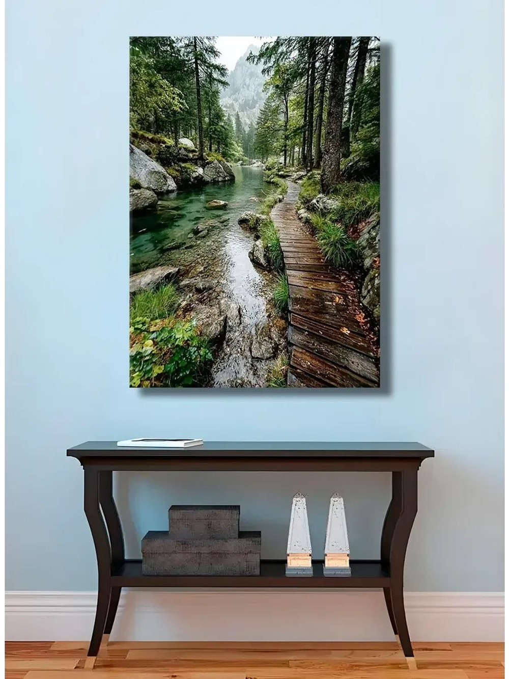Картина "Чистая вода", для интерьера 30х40см 1шт.