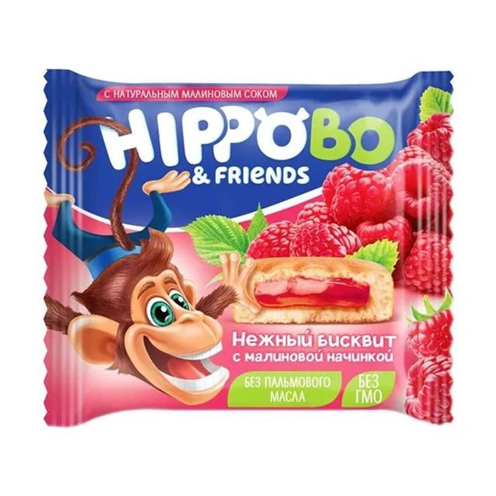 Пирожное Hippobo Малина 32гр