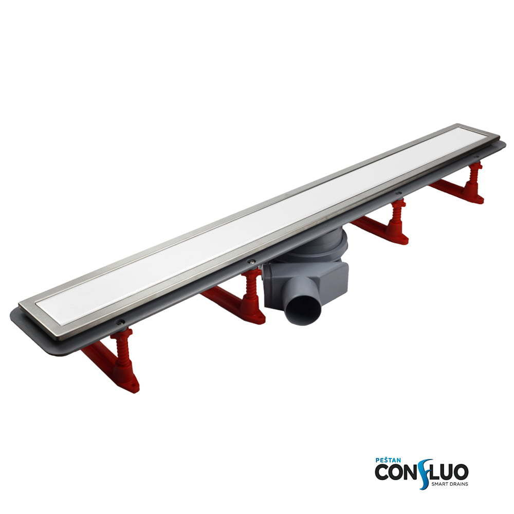 Душевой лоток Pestan Confluo Premium Line 750 White Glass