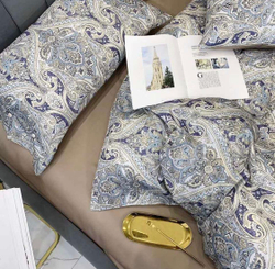 Комплект постельного белья ZEPHYR HOME ЕВРО пг. Мако-Сатин,Египетский хлопок узоры