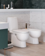 Унитаз-компакт Sanita Luxe Fest Comfort S1 белый