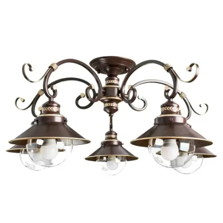Потолочная люстра Arte Lamp GRAZIOSO A4577PL-5CK, 5хE27