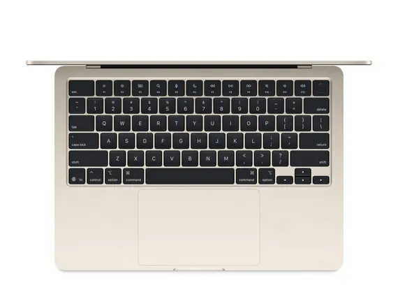 Ноутбук Apple MacBook Air 15.3 (2026) M5 16/512 ГБ Сияющая звезда (MDVD4) Starlight