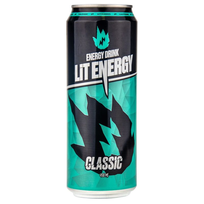 Энергетик Lit Energy energy drink Classic 0,45 л/ж/б 24 ж/б/упак