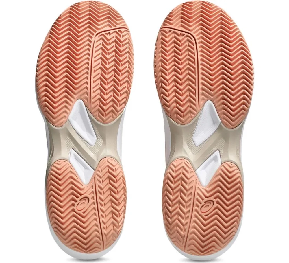 Женские теннисные кроссовки Asics Game FF Clay/OC - soft oat/cantaloupe