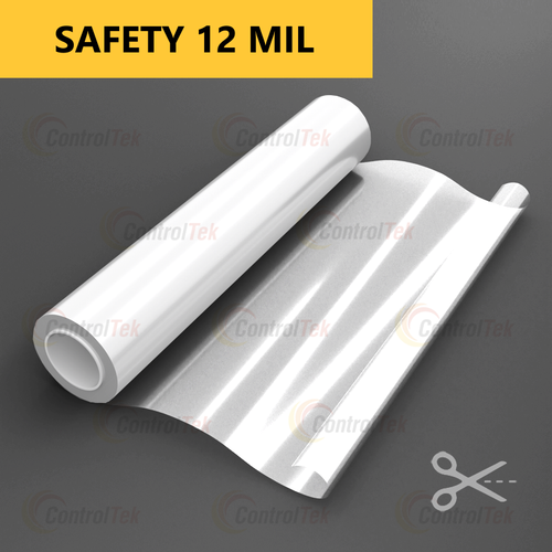 Пленка защитная бронировочная SAFETY 12 MIL ControlTek, на отрез