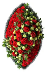 ВЕНКИ ИЗ ИСКУССТВЕННЫХ ЦВЕТОВ