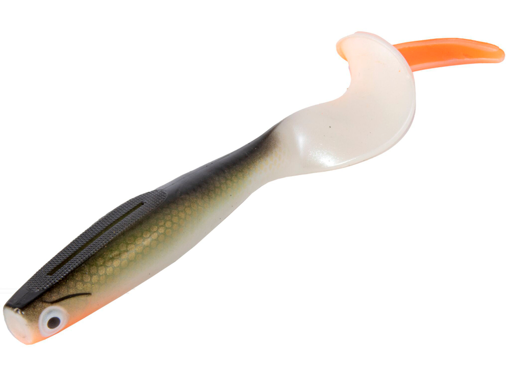 Виброхвост LJ 3D Series Kubira Fire Tail 9" (22,8 см), цвет PG43, 1 шт.