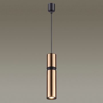 Подвесной светильник 4744/5L черный/золото Afra Odeon Light