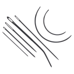Иглы ручные для шитья и ремонта Repair Kit BLACK, 7шт, PONY 14822