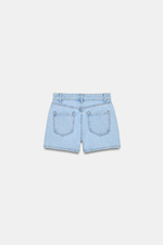 ДЖИНСОВЫЕ ЮБКА-ШОРТЫ Z1975 С ЗАПАХОМ — ZARA