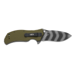 Складной нож Zero Tolerance 20th Anniversary Tiger Stripe, сталь CPM MagnaCut, 0350OLTS20