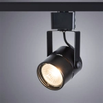 Трековый светильник Arte Lamp MIZAR A1311PL-1BK, 1хGU10