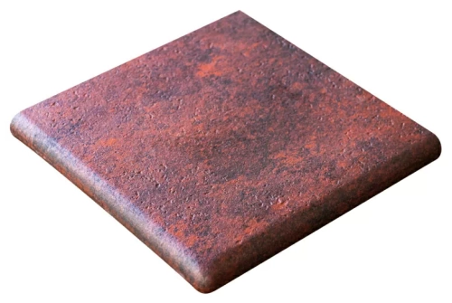 Угловая ступень Gres de Aragon Esquina Jasper Rojo 33*33