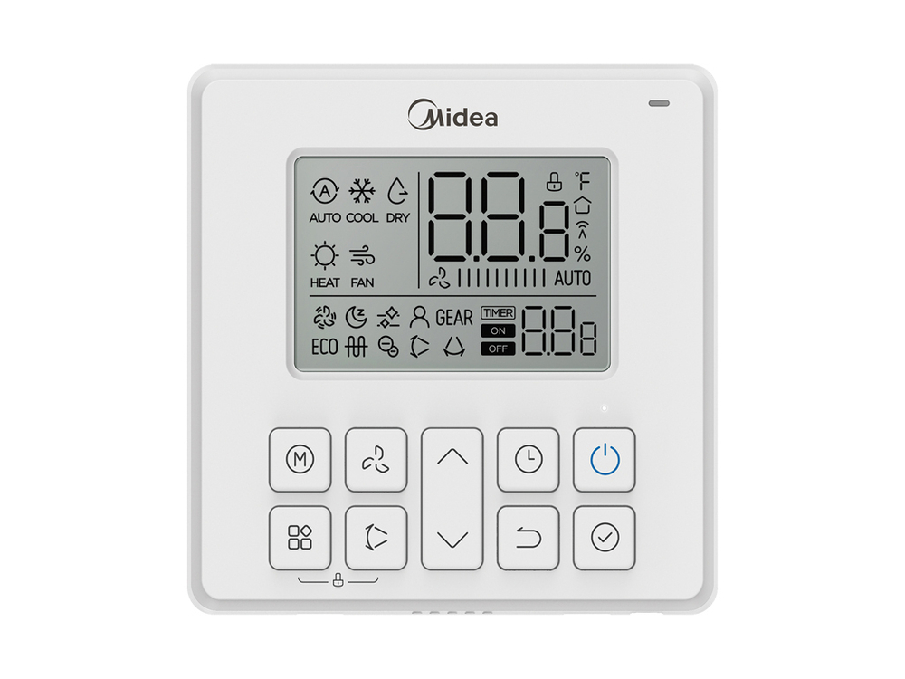 Блок внутренний канального типа Midea серии MTIU-1-P MTIU-12HW1FNXP(GA)