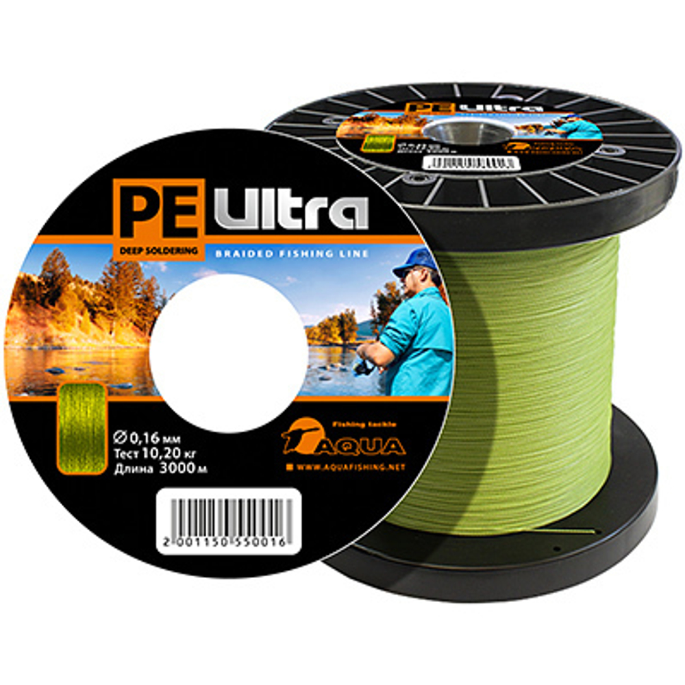 Плетеный шнур для рыбалки PE ULTRA