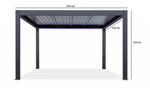 Пергола моторизованная 4х4 м Tagliamento Pergola 120 Series