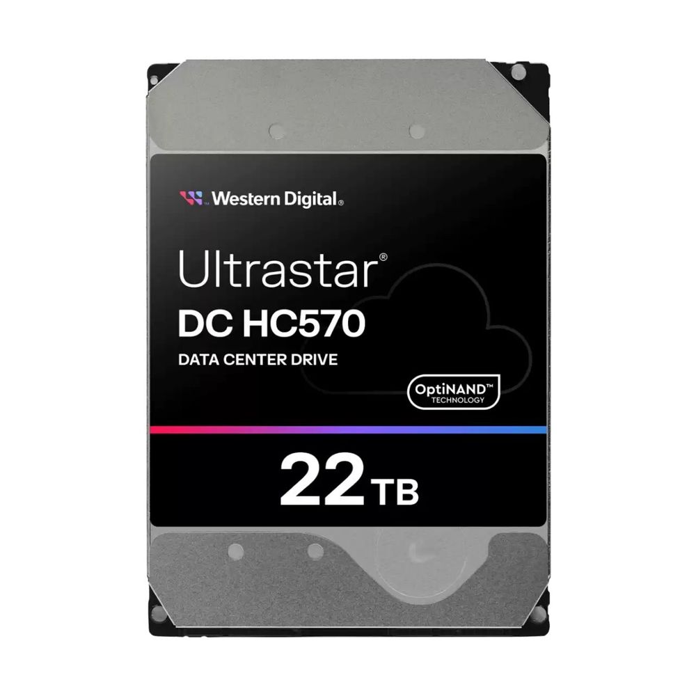 Жесткий диск Western Digital Ultrastar DC HС570 HDD 3.5" SAS 22Tb, 7200rpm, 512MB buffer, 512e/4Kn (0F48052)